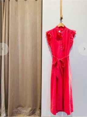 Xirena April Dress Sun kiss Coral XS nwt